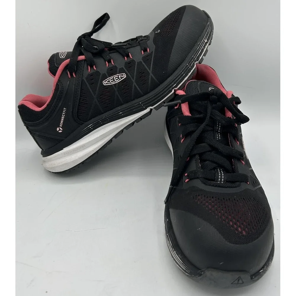 Keen Utility Safety‎ Steel Toe Work Shoes F2413-18 Black Men's Size 8